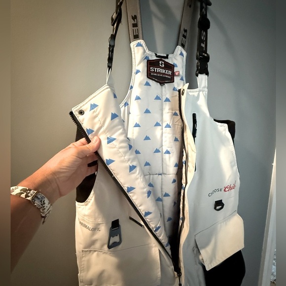 Ltd Edition Coors Ice Fishing And Snowmobiling Bibs by Striker Men's Sz XL NWOT - Picture 12 of 14